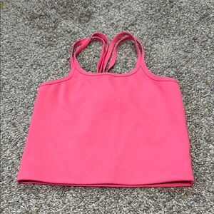 IVL Collective Pink Cropped Tank Top